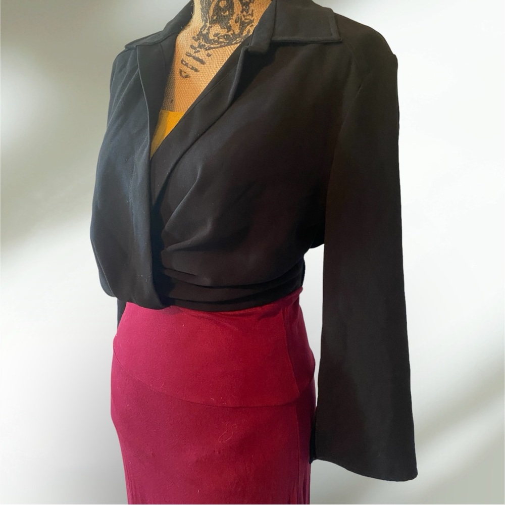 Zara Cropped Pullover Jacket
